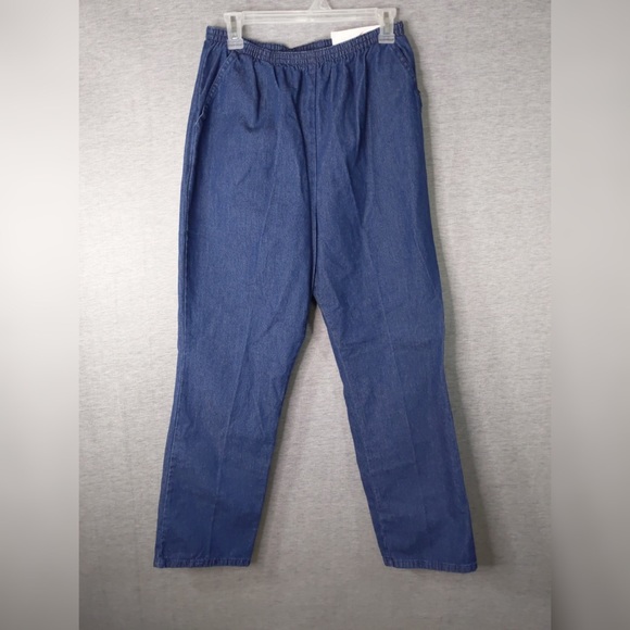 Chic Classic Collection Cotton Pull-on Pant - Picture 3 of 8